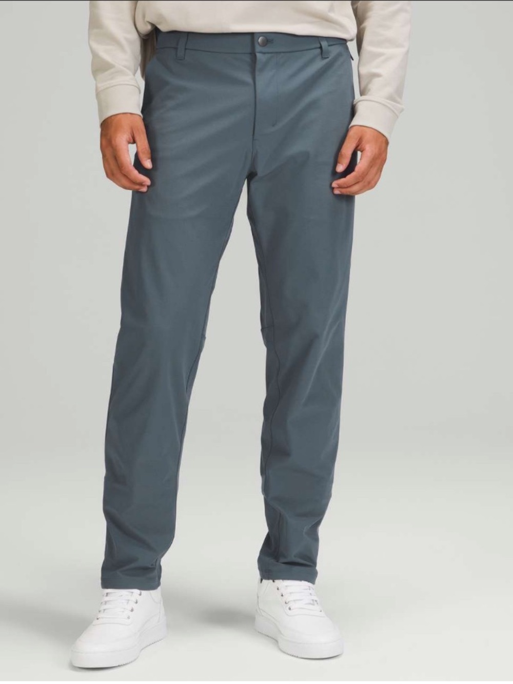 Lululemon Men’s 30 Commission Pant Slim *Warpstreme 28" in Iron Blue
